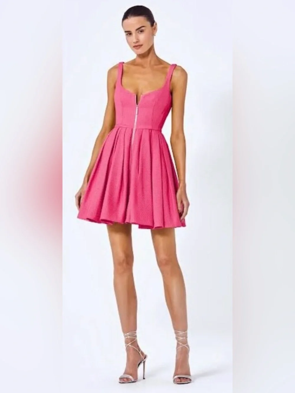 alexis pink mini dress Alexis Pink Cutout Mini Dress by Alexis